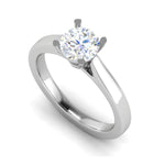 Load image into Gallery viewer, 0.50 cts Solitaire Platinum Ring JL PT RS RD 135   Jewelove.US
