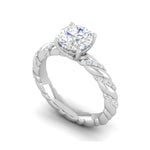 Load image into Gallery viewer, 0.50cts Solitaire Diamond Platinum Ring JL PT D4130   Jewelove.US
