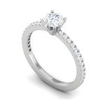 Load image into Gallery viewer, 0.50 cts Solitaire Platinum Diamonds Ring JL PT RC RD 260   Jewelove.US
