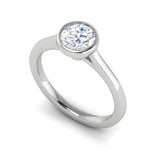 Load image into Gallery viewer, 0.50 cts Solitaire Platinum Ring JL PT RS RD 145   Jewelove.US
