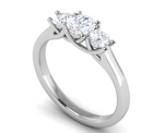 Load image into Gallery viewer, 0.50 cts Solitaire Platinum Diamond Ring JL PT R3 RD 159   Jewelove.US
