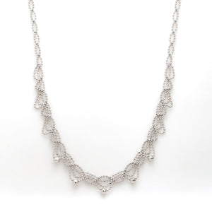 Japanese Platinum Necklace for Women JL PT CH 191   Jewelove.US