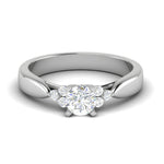 Load image into Gallery viewer, 0.50 cts Solitaire Platinum Diamonds Ring JL PT RC RD 261   Jewelove.US
