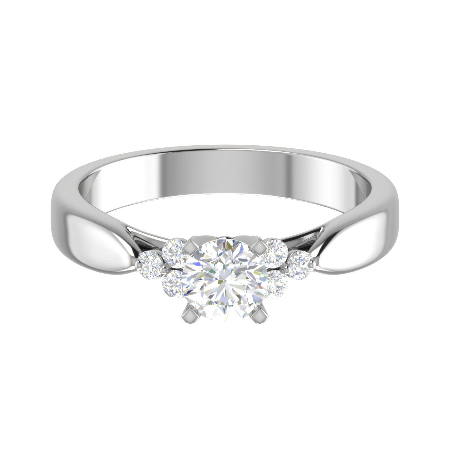 0.50 cts Solitaire Platinum Diamonds Ring JL PT RC RD 261   Jewelove.US