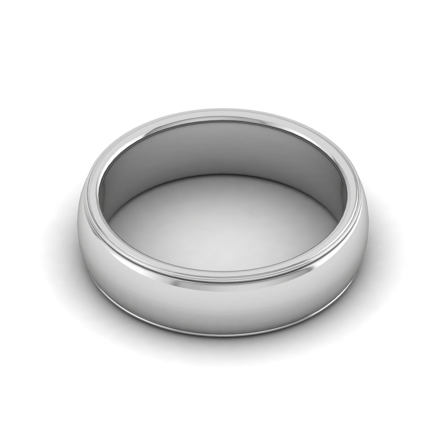 Platinum Ring for Men JL PT WB 121   Jewelove.US