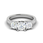 Load image into Gallery viewer, 0.50cts. Cushion Solitaire Diamond Platinum Ring JL PT R3 CU 127   Jewelove.US
