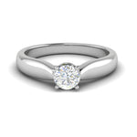 Load image into Gallery viewer, 0.50 cts Solitaire Platinum Ring JL PT RS RD 148   Jewelove.US
