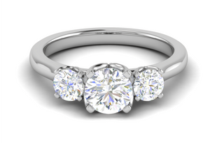 0.50cts Solitaire Platinum Ring JL PT R3 RD 112   Jewelove.US