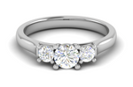 Load image into Gallery viewer, 0.50 cts Solitaire Diamond Platinum Ring JL PT R3 RD 165   Jewelove.US
