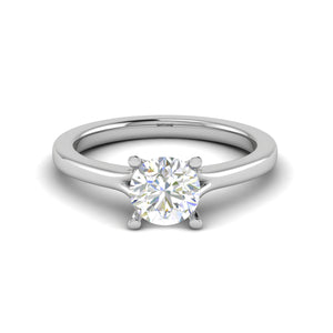 0.50 cts Solitaire Platinum Ring JL PT RS RD 118   Jewelove.US