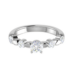 Load image into Gallery viewer, 0.50 cts Solitaire Platinum Diamonds Ring JL PT RC RD 263   Jewelove.US
