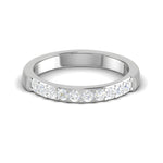 Load image into Gallery viewer, Diamond Half Eternity Platinum Ring for Women JL PT WB RD 144  VVS-GH Jewelove
