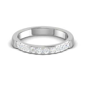 Diamond Half Eternity Platinum Ring for Women JL PT WB RD 144  VVS-GH Jewelove