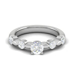 Load image into Gallery viewer, 0.50 cts Solitaire Platinum Diamonds Ring JL PT RC RD 263   Jewelove.US
