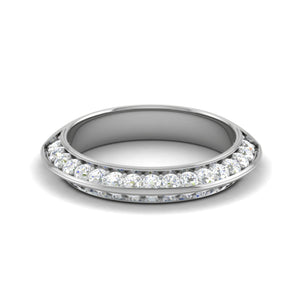 Designer Platinum Diamond Ring for Women JL PT WB RD 129  VVS-GH Jewelove