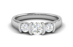 Load image into Gallery viewer, 0.50 cts Solitaire Platinum Diamond Ring JL PT R3 RD 167   Jewelove.US
