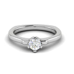 Load image into Gallery viewer, 0.50 cts Solitaire Platinum Ring JL PT RS RD 140   Jewelove.US
