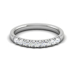 Load image into Gallery viewer, Diamond Half Eternity Platinum Ring for Women JL PT WB RD 147  VVS-GH Jewelove
