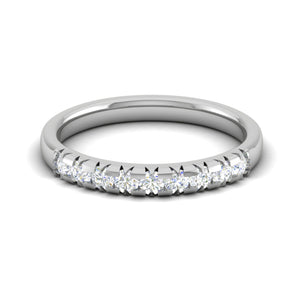 Diamond Half Eternity Platinum Ring for Women JL PT WB RD 147  VVS-GH Jewelove