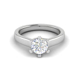 Load image into Gallery viewer, 0.50 cts Solitaire Platinum Ring JL PT RS RD 126   Jewelove.US
