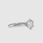 Load and play video in Gallery viewer, 0.30cts. Solitaire Platinum Engagement Ring JL PT 0174
