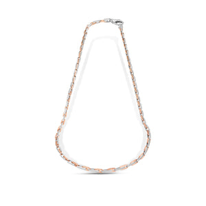 Men of Platinum | Pt + Rose Gold Chain for Men JL PT CH 1013   Jewelove.US