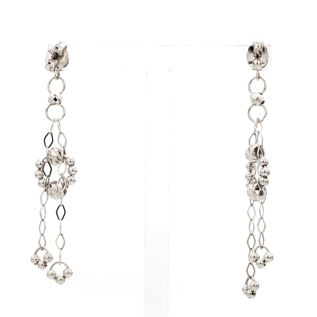 Japanese Platinum Earrings for Women JL PT E 303   Jewelove.US