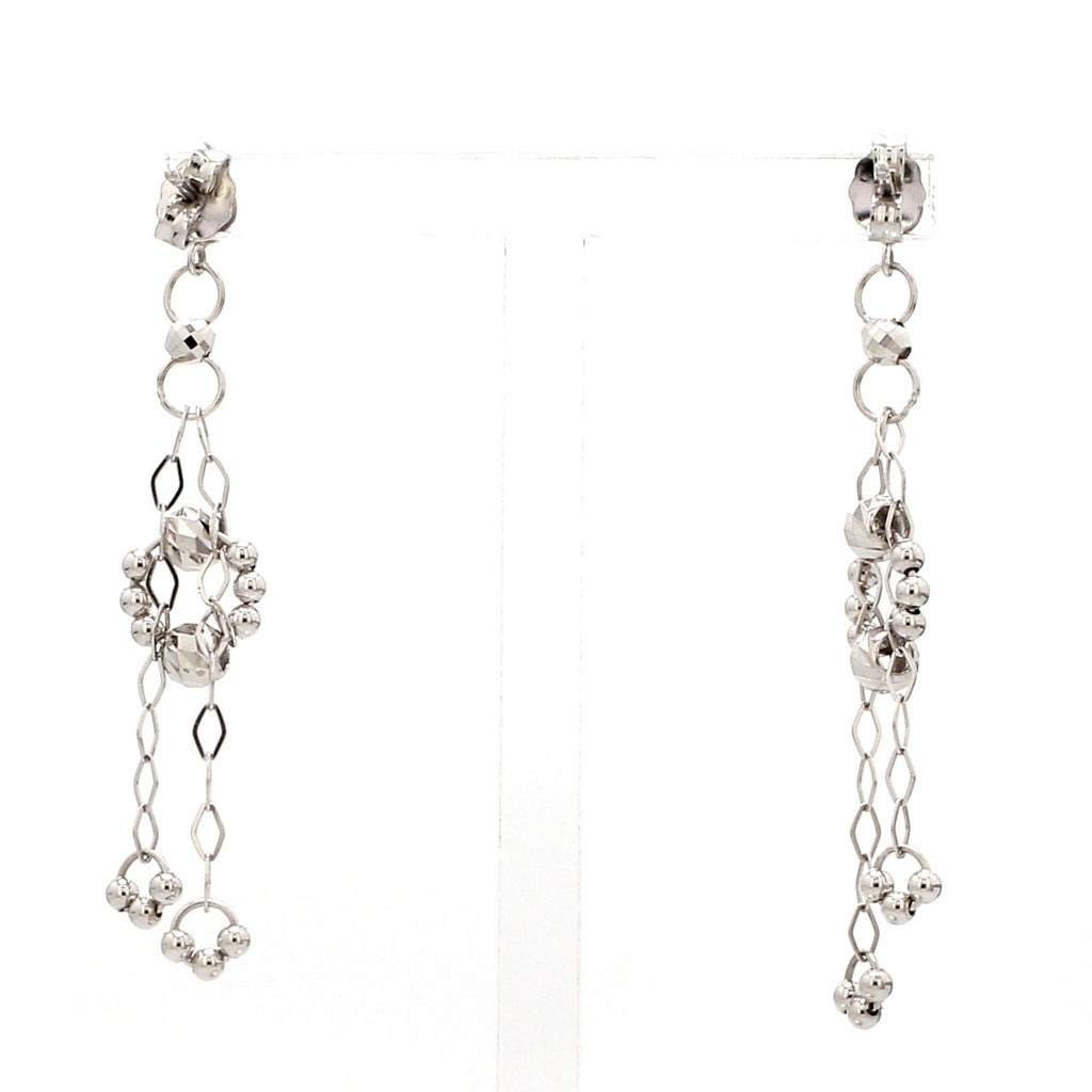 Japanese Platinum Earrings for Women JL PT E 303   Jewelove.US