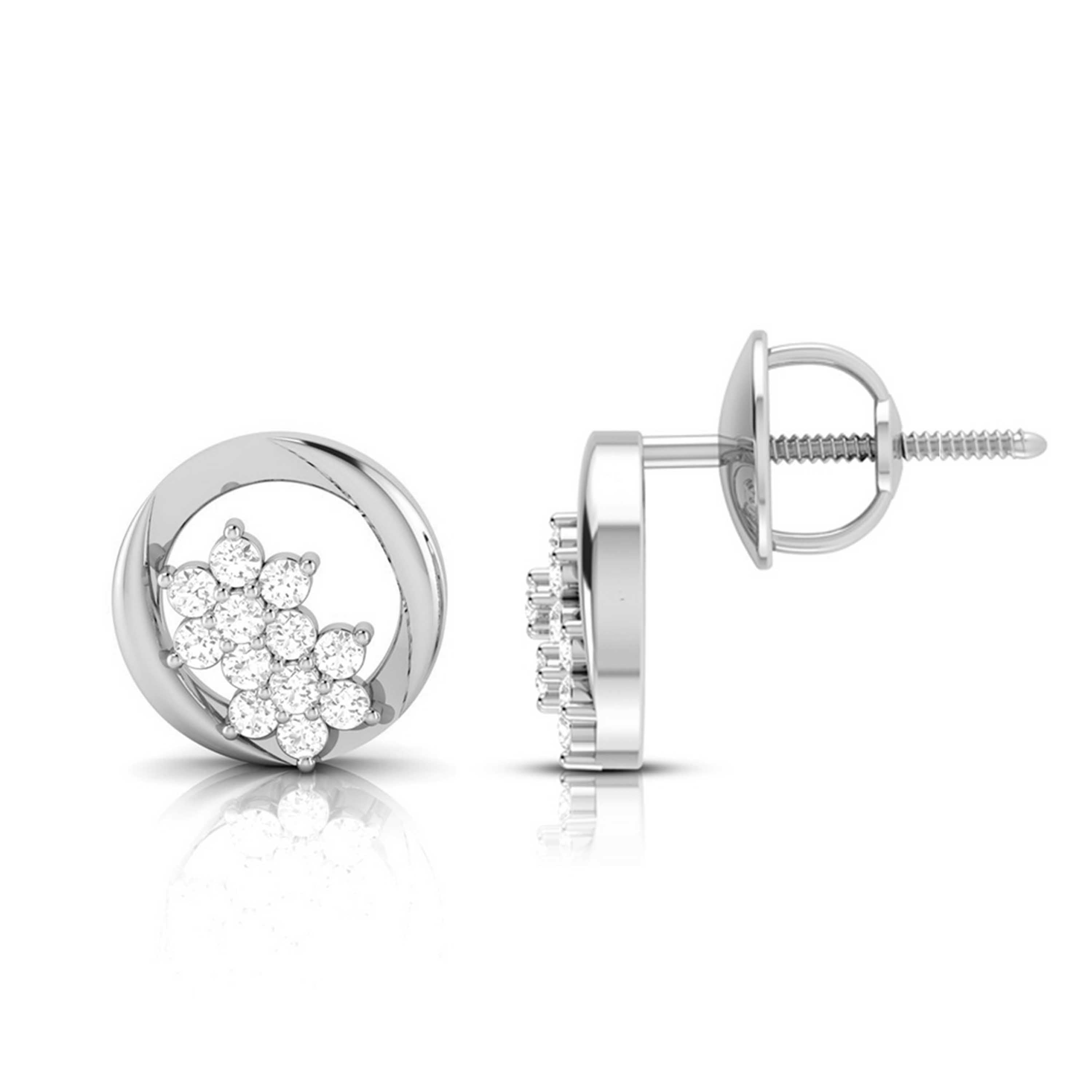 Platinum Diamond Pendant Set JL PT P BT 74-H   Jewelove.US