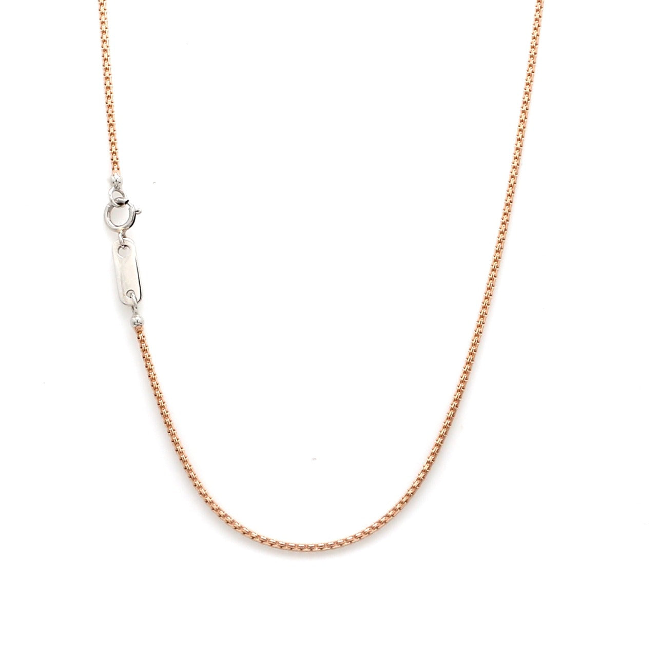 Platinum & Rose Gold Unisex Chain JL PT CH 1128   Jewelove.US