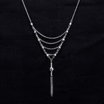 Load image into Gallery viewer, Japanese Platinum Diamond Cut Balls Necklace Chain for Women JL PT CH 204   Jewelove.US
