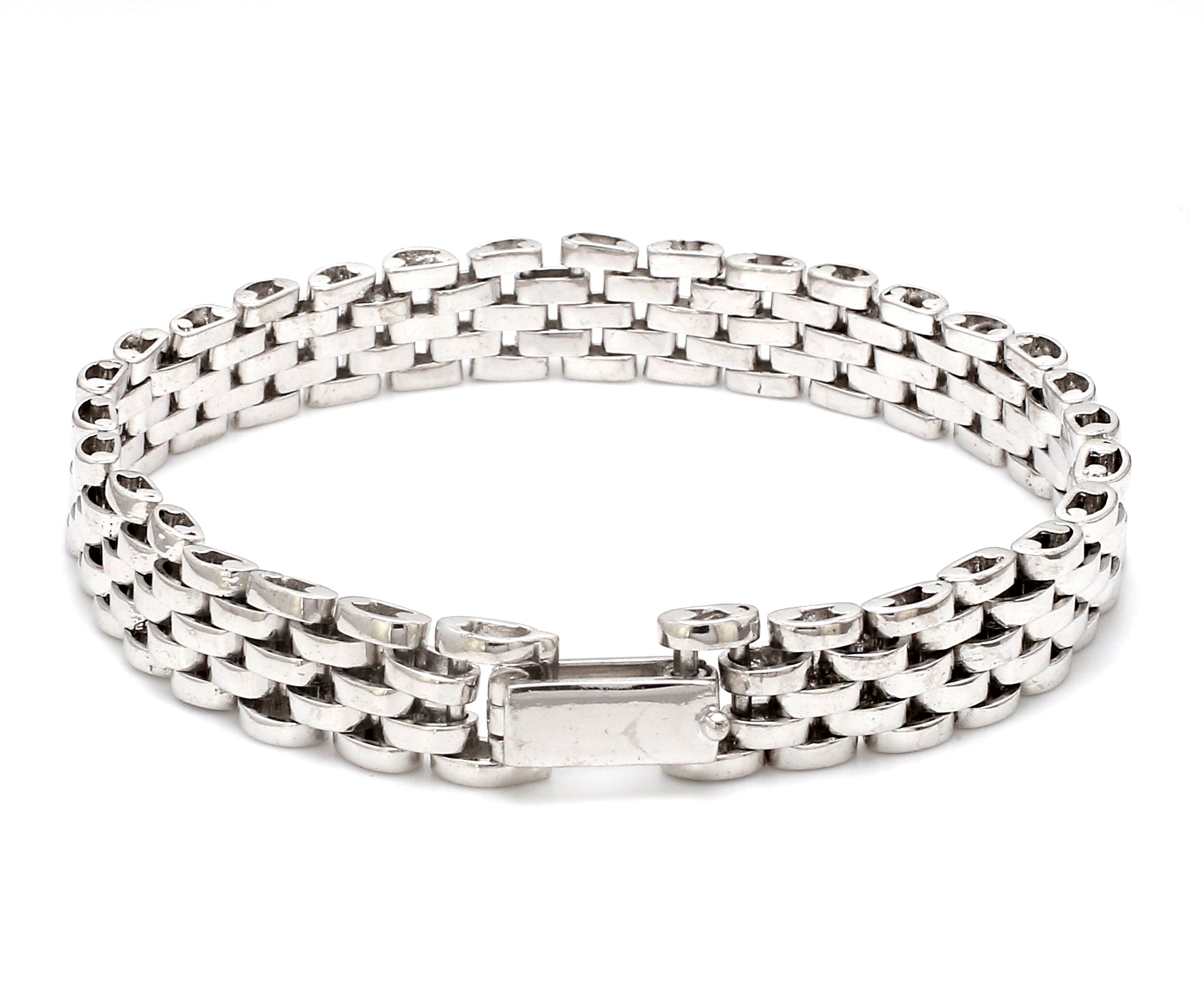 Designer Platinum Bracelet for Men JL PTB 1111   Jewelove.US