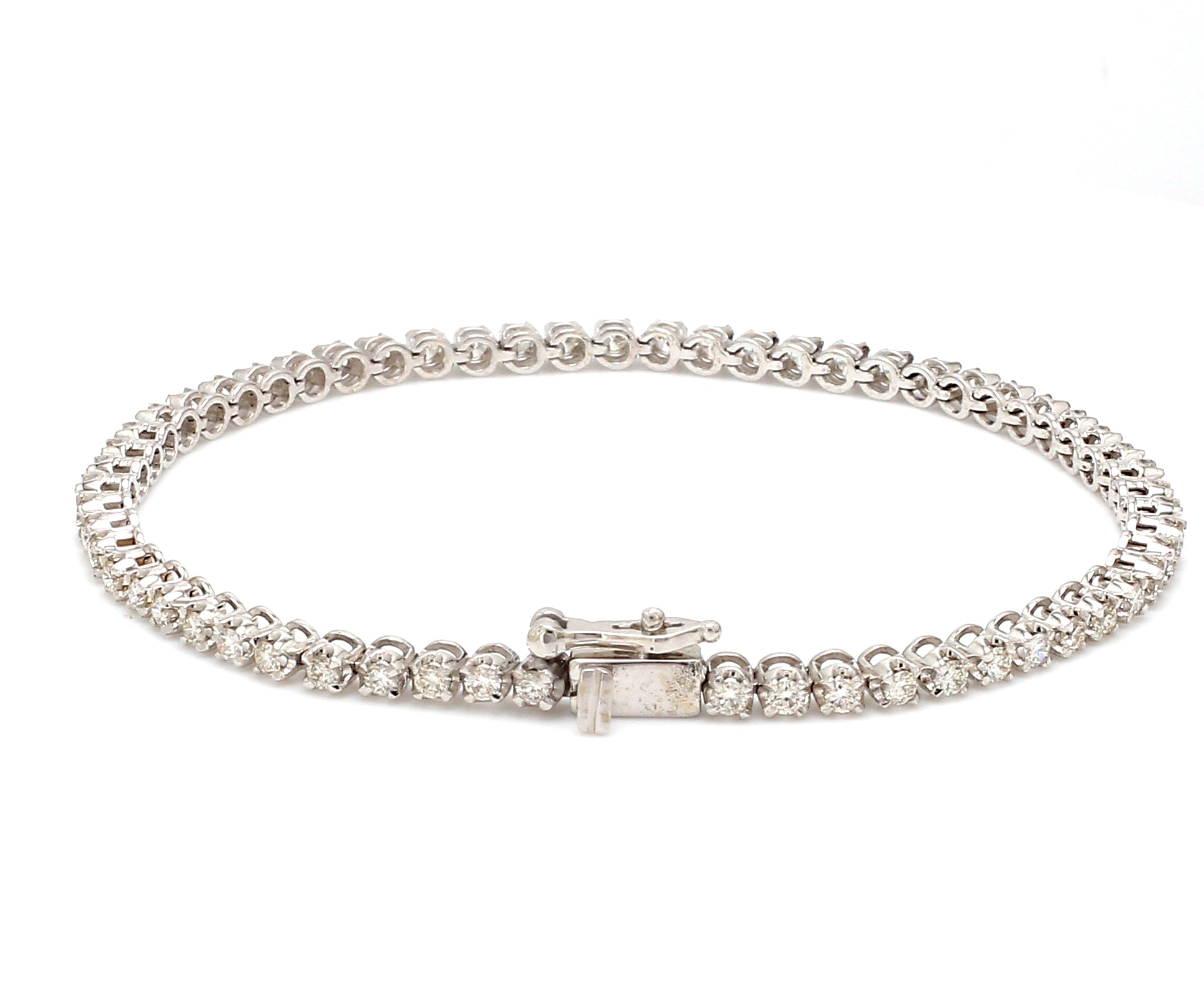 3.5 Pointer Platinum Bracelet for Women JL PTB 1103   Jewelove.US