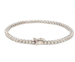 Load image into Gallery viewer, 3.5 Pointer Platinum Bracelet for Women JL PTB 1103   Jewelove.US
