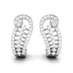 Load image into Gallery viewer, Designer Platinum &amp; Diamond Earrings for Women JL PT E BL-11  VVS-GH Jewelove.US
