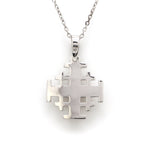 Load image into Gallery viewer, Platinum Jerusalem Cross Pendant JL PT P 304   Jewelove.US
