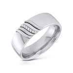 Load image into Gallery viewer, Platinum Couple Love Bands JL PT CB-7  Men-s-Ring-only Jewelove.US
