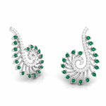 Load image into Gallery viewer, Designer Platinum Diamond Earrings for Women JL PT E NL8585   Jewelove.US
