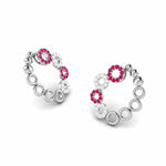 Load image into Gallery viewer, Platinum Earrings for Women JL PT E NL8632   Jewelove.US
