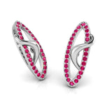 Load image into Gallery viewer, Platinum Earrings for Women JL PT E NL8654   Jewelove.US
