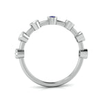 Load image into Gallery viewer, Blue Sapphire Platinum Diamond Engagement Ring JL PT LR 7020   Jewelove
