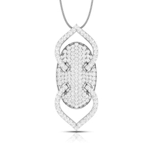 Designer Platinum Diamond Pendant for Women JL PT P NL8521   Jewelove.US