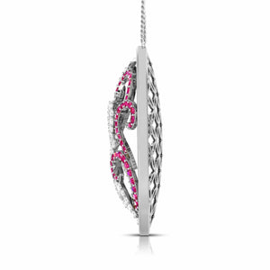 Platinum Diamond Pendant for Women JL PT P NL8605   Jewelove.US