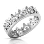 Load image into Gallery viewer, Designer Platinum Heart Diamond Ring JL PT R 8154  VVS-GH Jewelove.US
