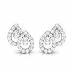 Load image into Gallery viewer, New Fashionable Platinum Diamond Earrings for Women JL PT E OLS 12  VVS-GH Jewelove.US
