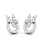 Load image into Gallery viewer, New Fashionable Platinum Diamond Earrings for Women JL PT E OLS 19   Jewelove.US
