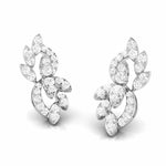 Load image into Gallery viewer, Beautiful Platinum Earrings with Diamonds for Women JL PT E ST 2059   Jewelove.US
