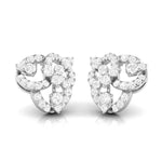 Load image into Gallery viewer, Beautiful Platinum Earrings with Diamonds for Women JL PT E ST 2061   Jewelove.US
