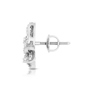 Beautiful Platinum Earrings with Diamonds for Women JL PT E ST 2063   Jewelove.US