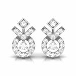 Load image into Gallery viewer, Platinum Earrings with Diamonds JL PT E ST 2210  VVS-GH Jewelove.US
